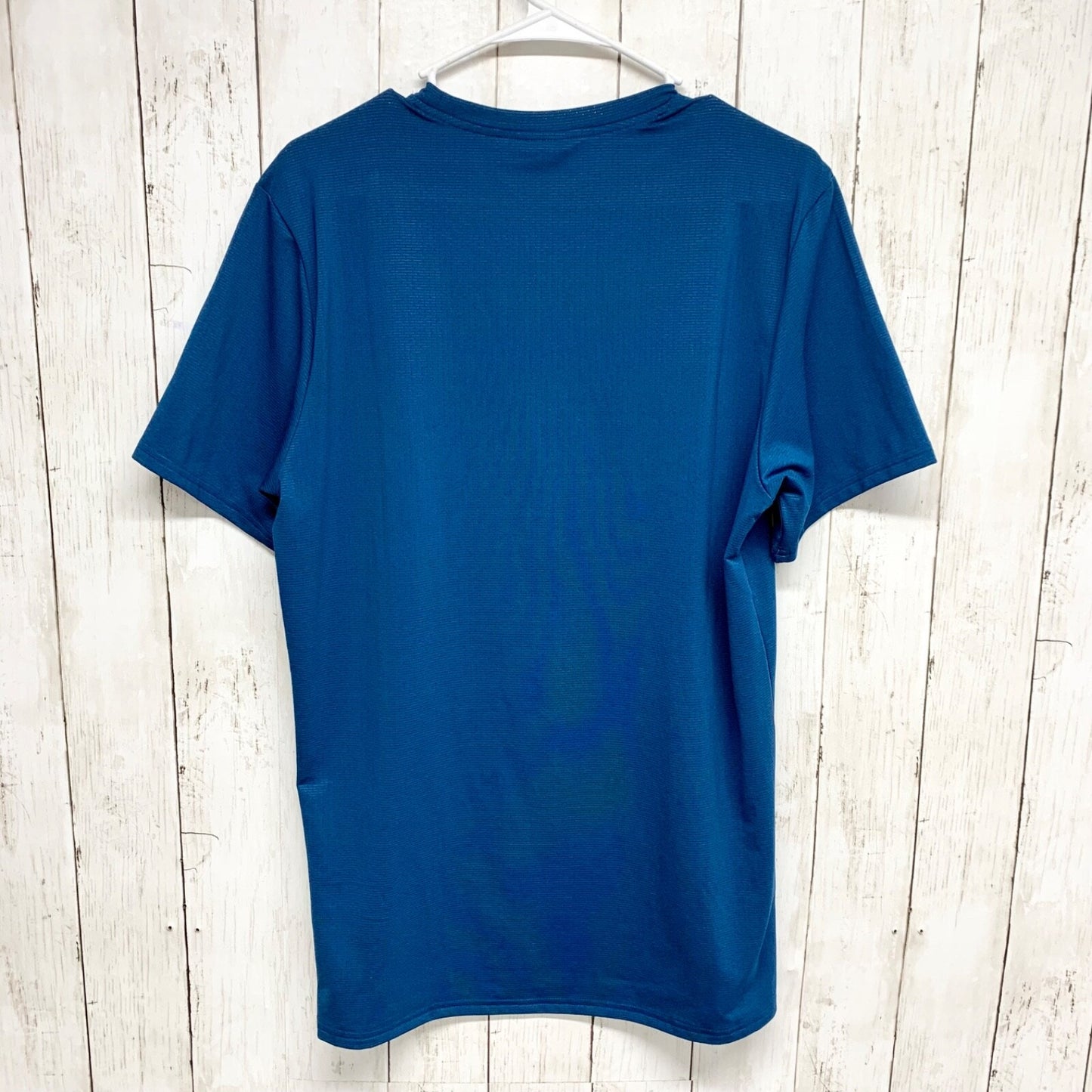 Gymshark Shirt Mens Size Medium Performance Short Sleeve Atlantic Blue Running