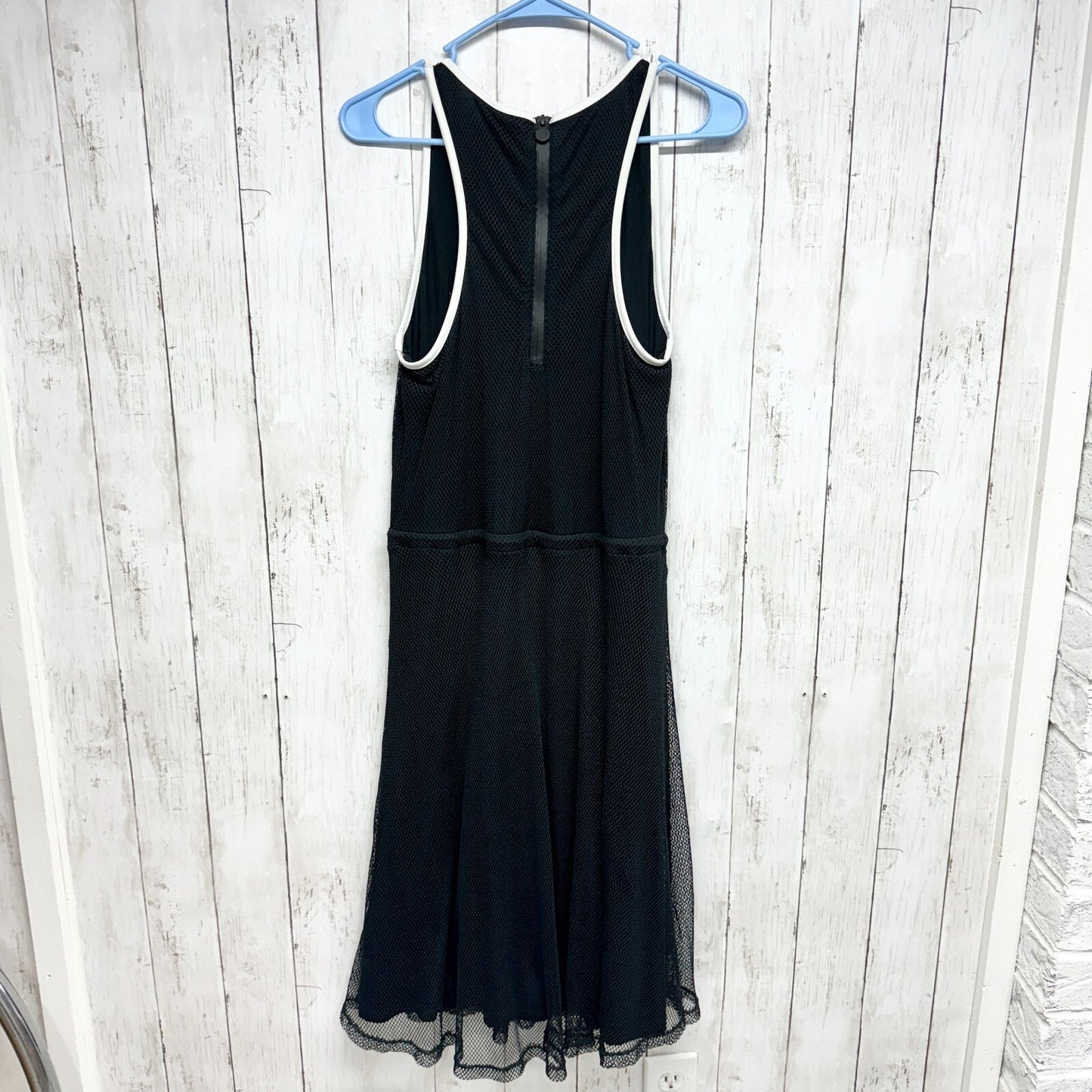 Hunter for Target Dress M Mesh A-Line Black Lace Racerback First Collection NWT