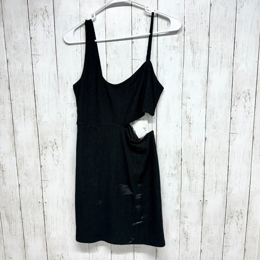 Sophie Rue Dress Women Size M Asymmetrical Sleeveless Black Cut-out Mini NWT
