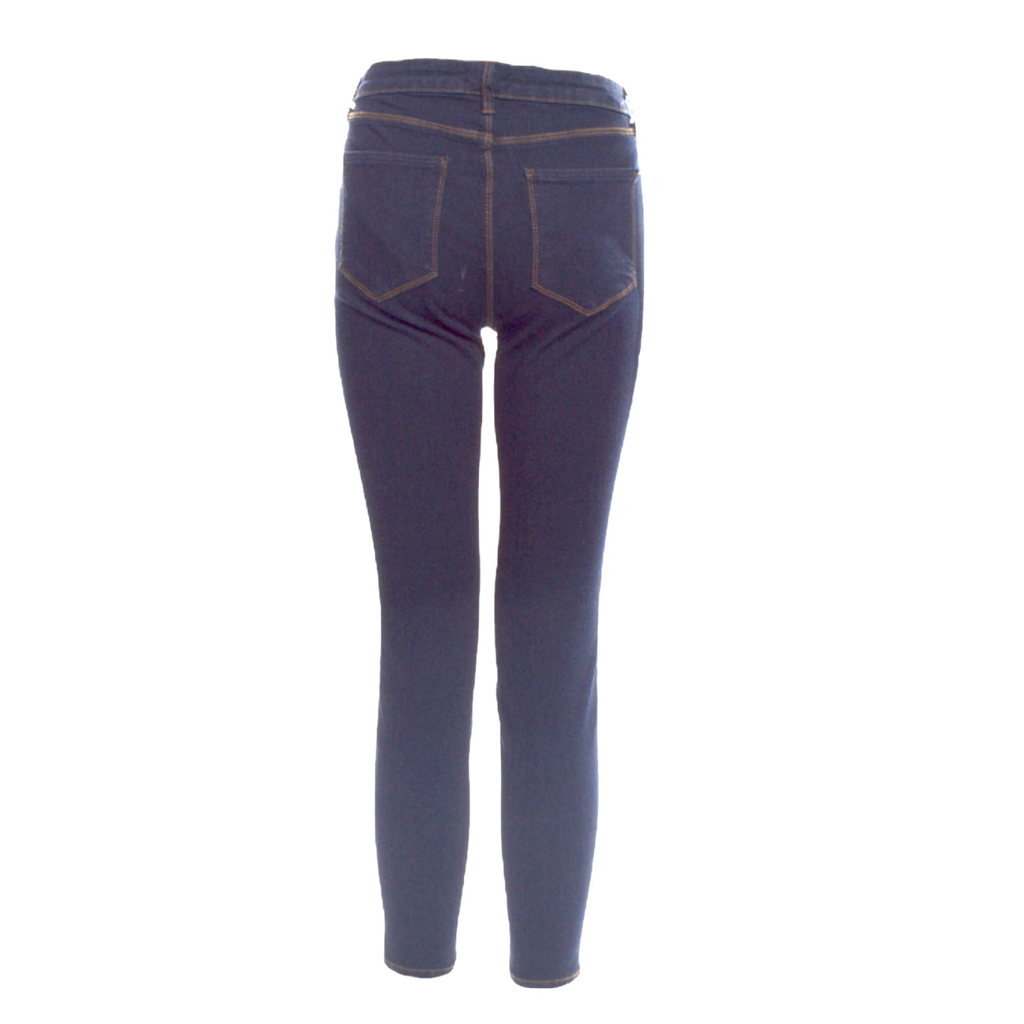 L'Agence Margot Skinny Mid Rise Dark Wash Blue Ankle Cotton Jeans Size 28
