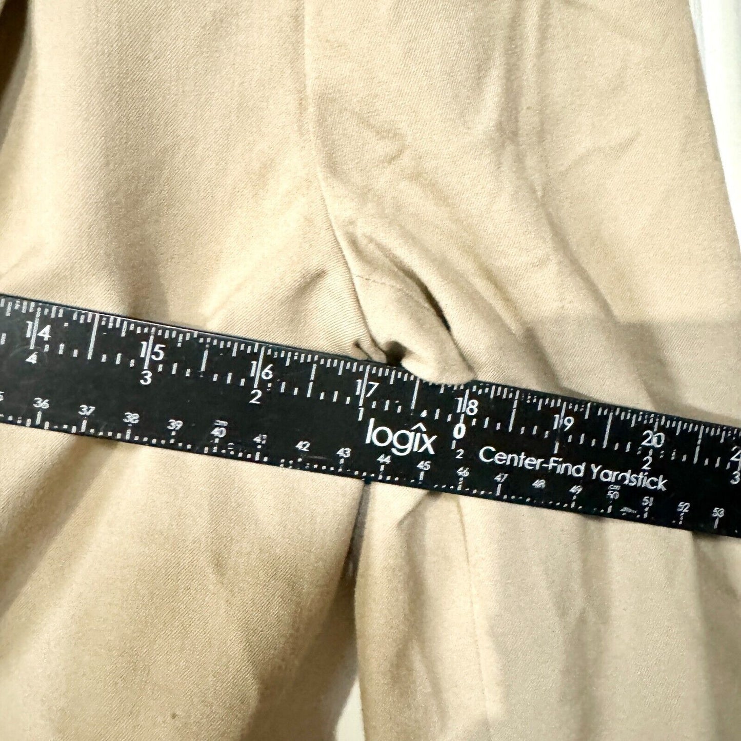 White House Black Market Blazer Tan Single Breasted Double Collared Size 8