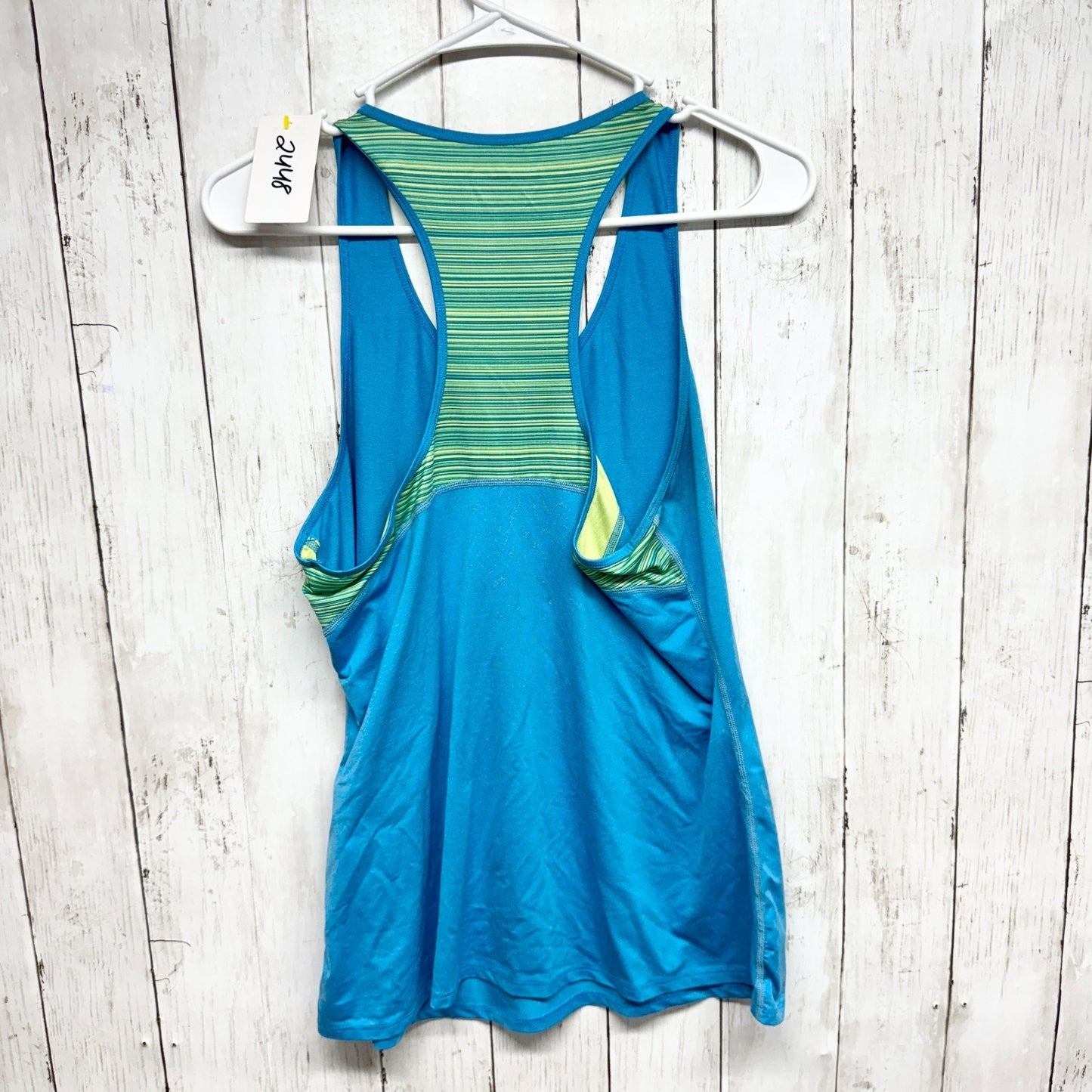 Layers Shirt Women Size Medium Blue Performance QWick Dry Halter Sleeveless Top