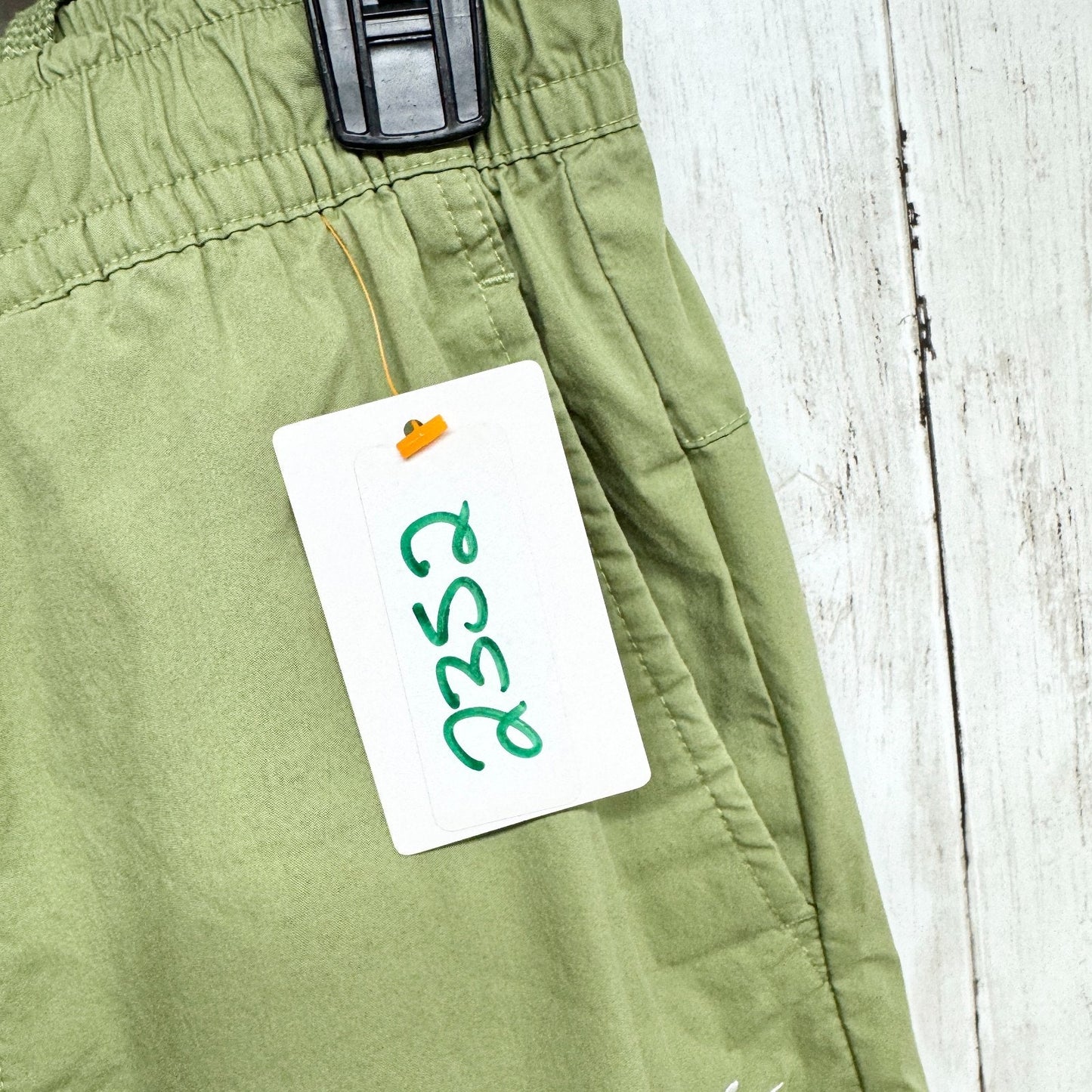 Nike Pants Men Size Small Green Unlined Pull On Jogger Elastic Waist Athletic