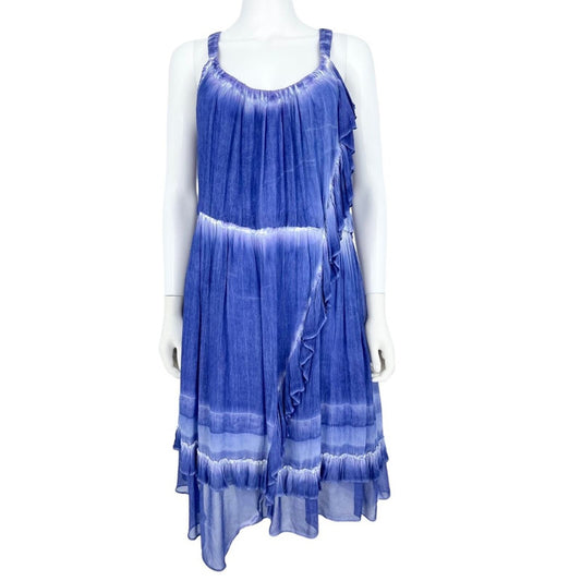 Free People Aphrodite Asymmetrical Mosaic Dress Women Size Medium