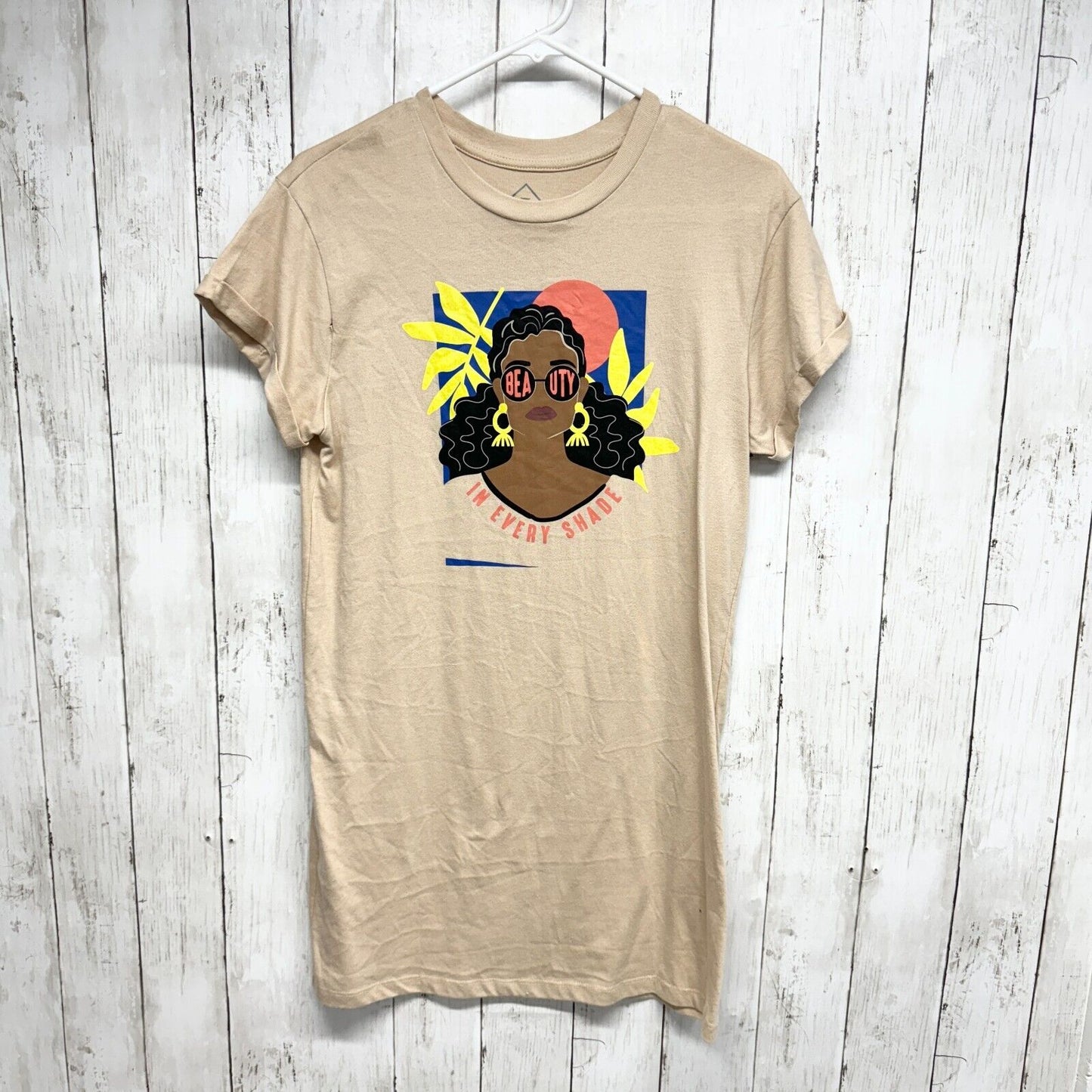 WELL WORN T-Shirt Dress “Beauty In Every Shade” Black History Style Target