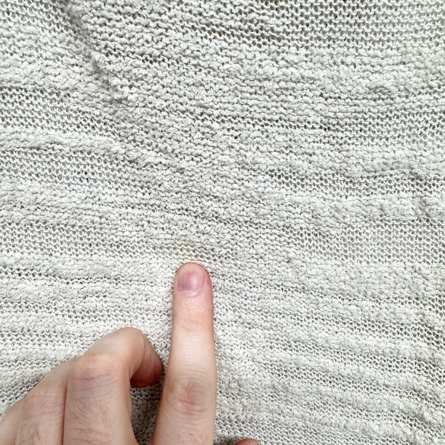 Free People Sweater Women Size Small Ivory Cowl Neck Long Sleeve Blouse Boho