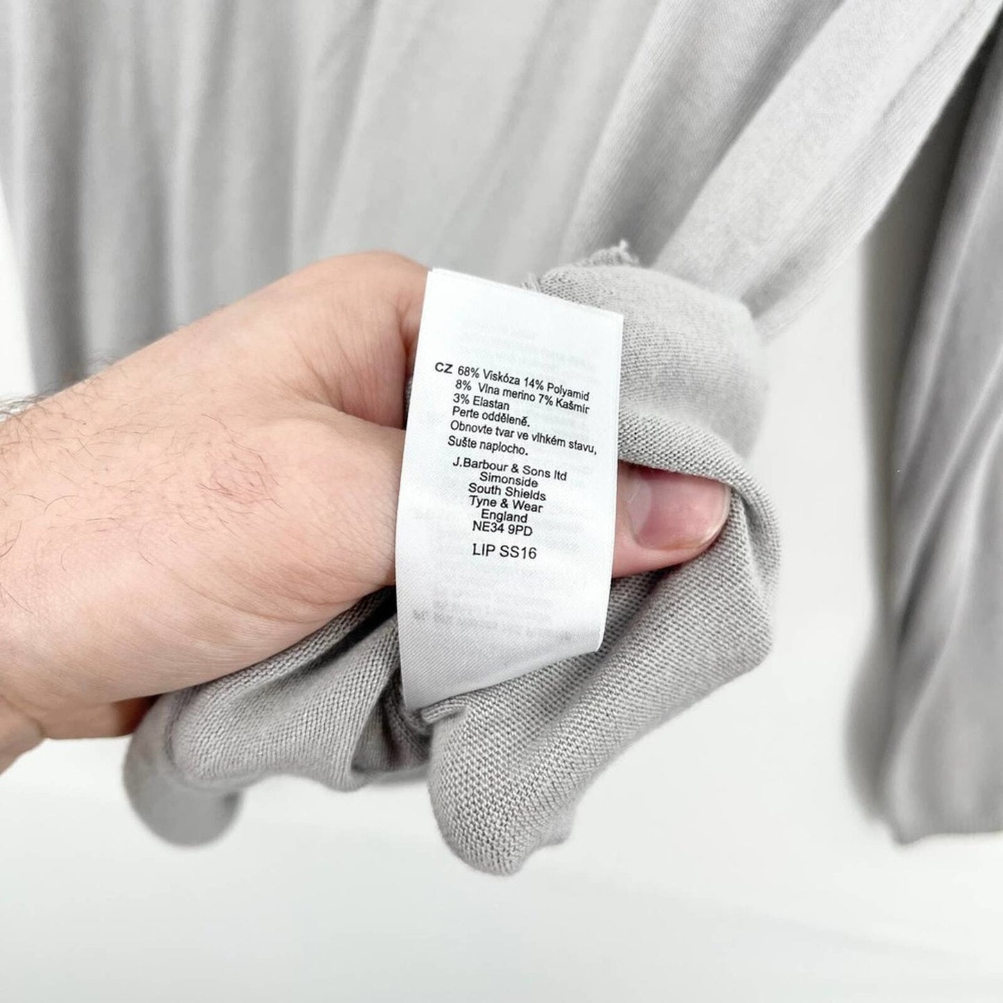 Barbour Merino Wool Long Sleeve Comfort Knit Light Sweater Size 10