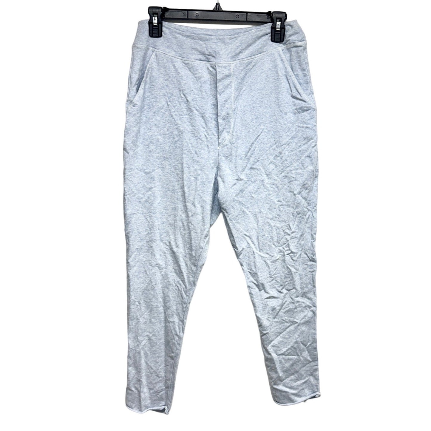 FRANK & EILEEN Christine Tulip Ankle Sweatpants Triple Fleece Light Blue Medium