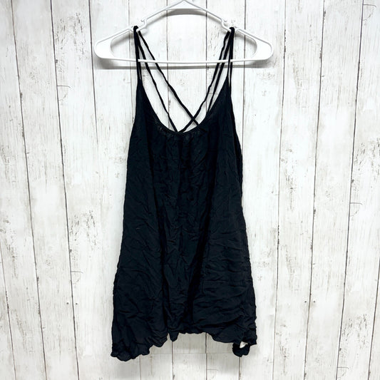 Elan Top Women Size Small Black Tank Crossback Flowy Summer Everyday Lightweight