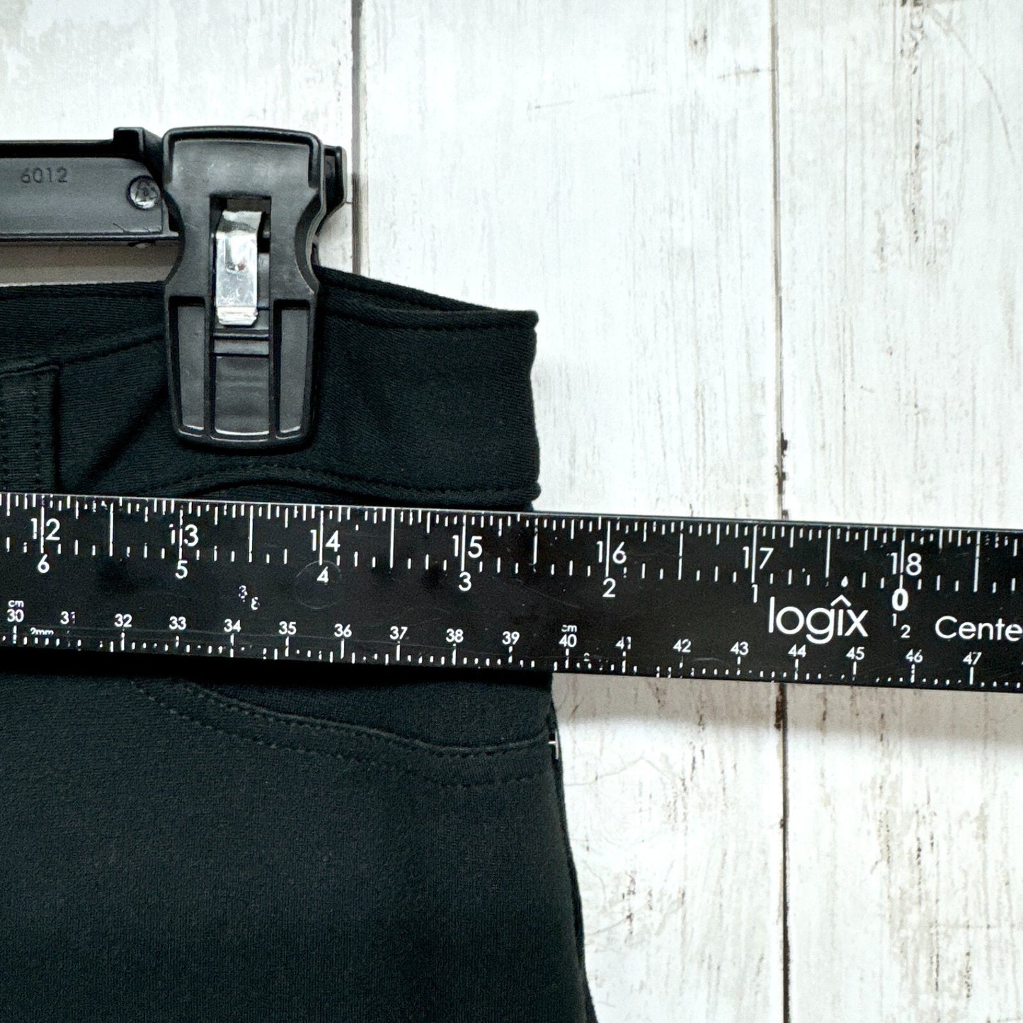 Calvin Klein & Co. Pants Women 10 Black High Rise Slim Straight Stretchy Casual