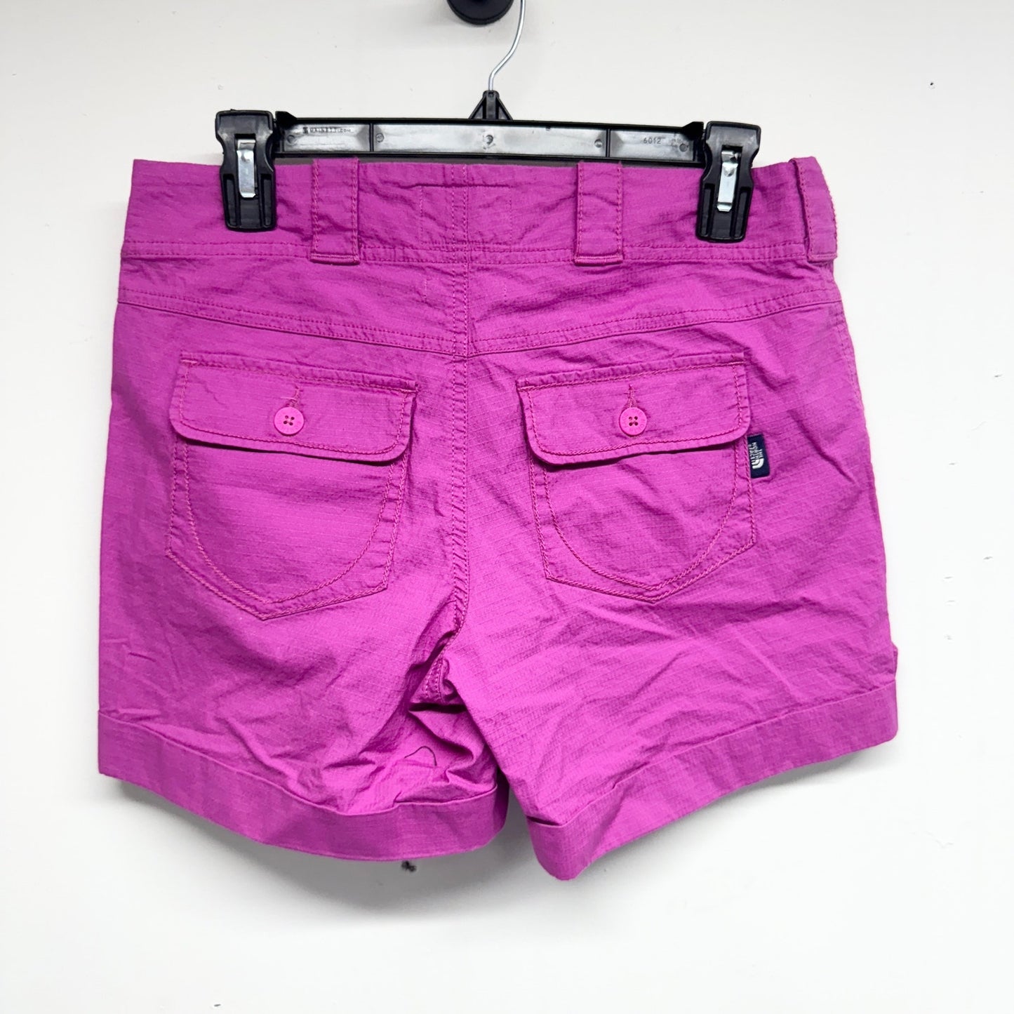 THE NORTH FACE Womens Pink Hiking Shorts Regular Outdoor Flat Front Size 2