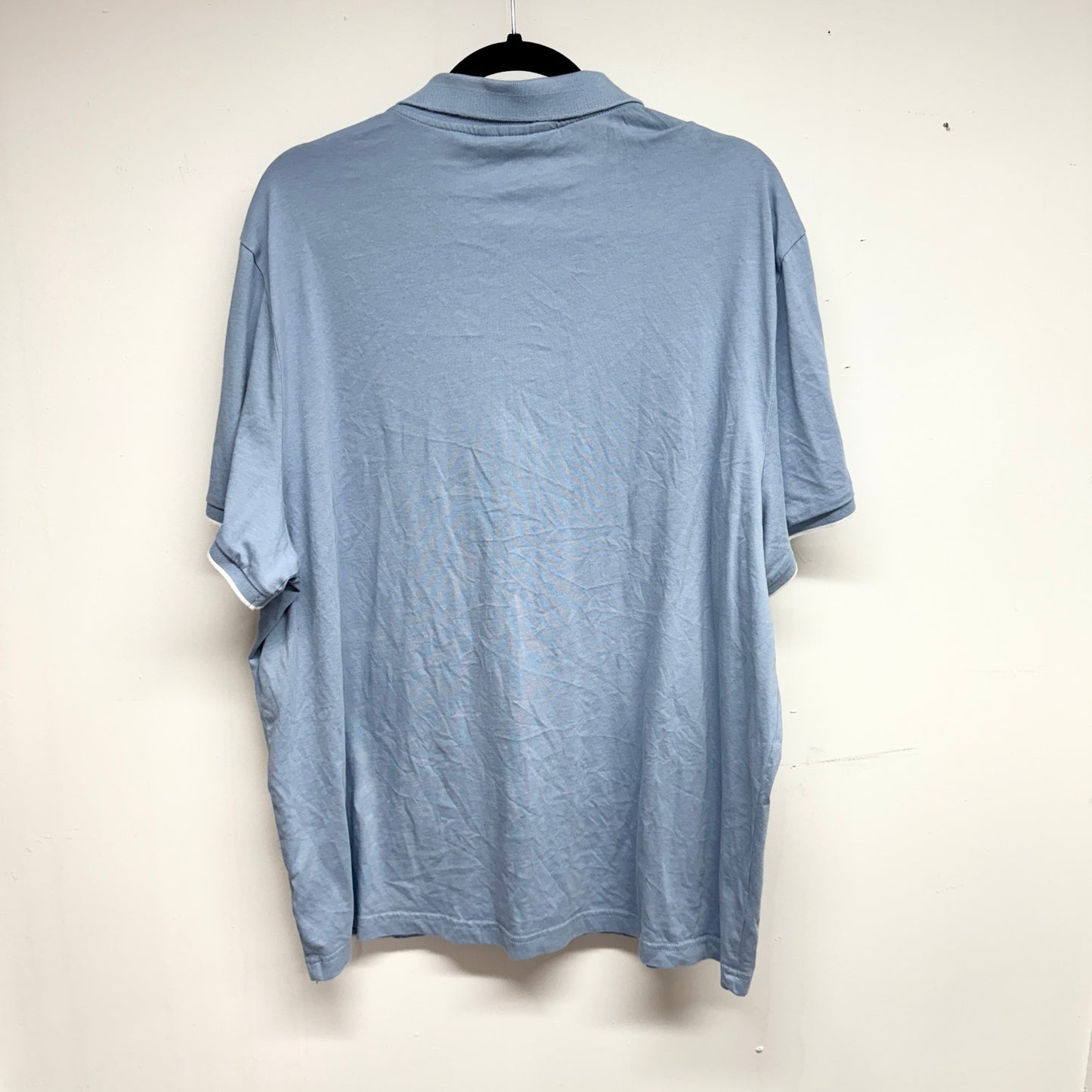 Michael Kors Mens Short Sleeve Light Blue Polo T Shirt Size XXL