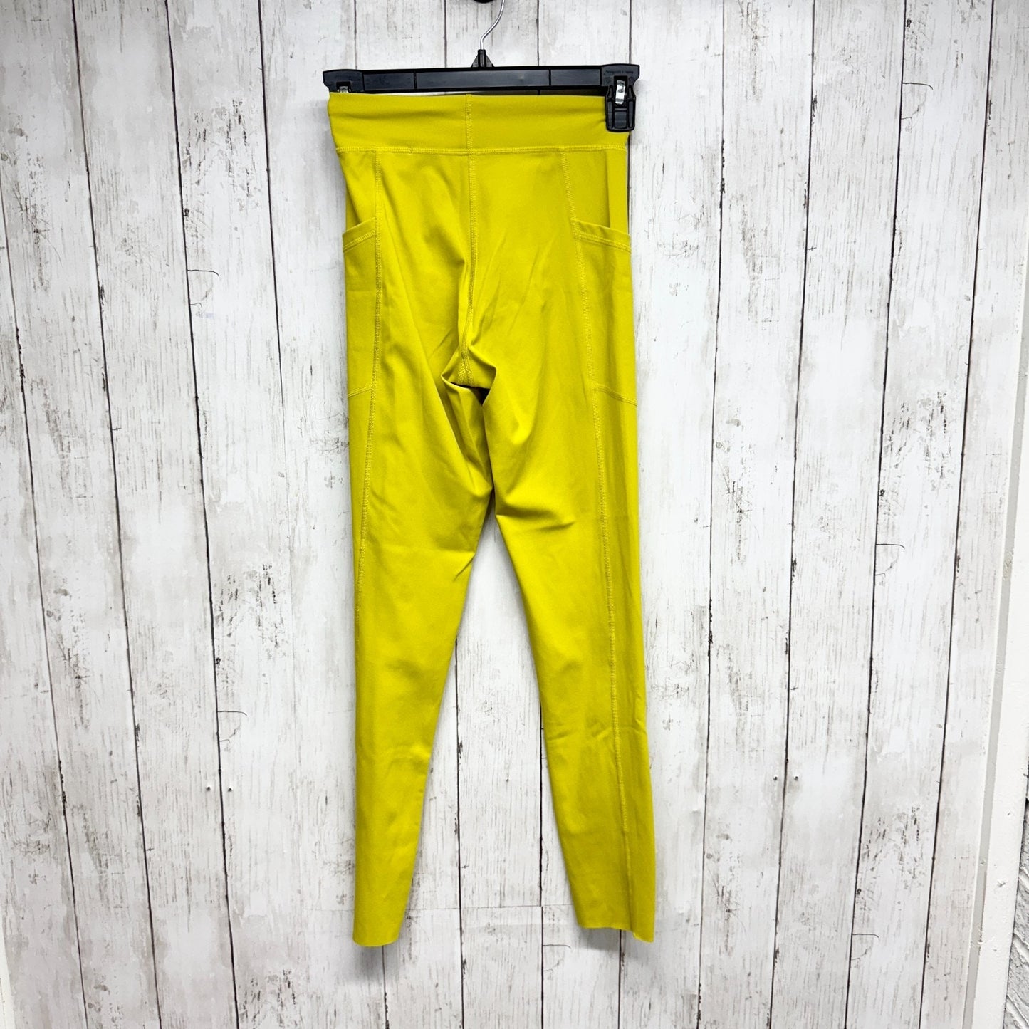 Offline by Aerie Pants Women Size Small Hi-Rise Yellow Joggers Athletic Pockets