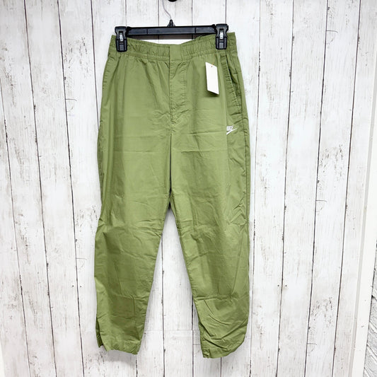 Nike Pants Men Size Small Green Unlined Pull On Jogger Elastic Waist Athletic