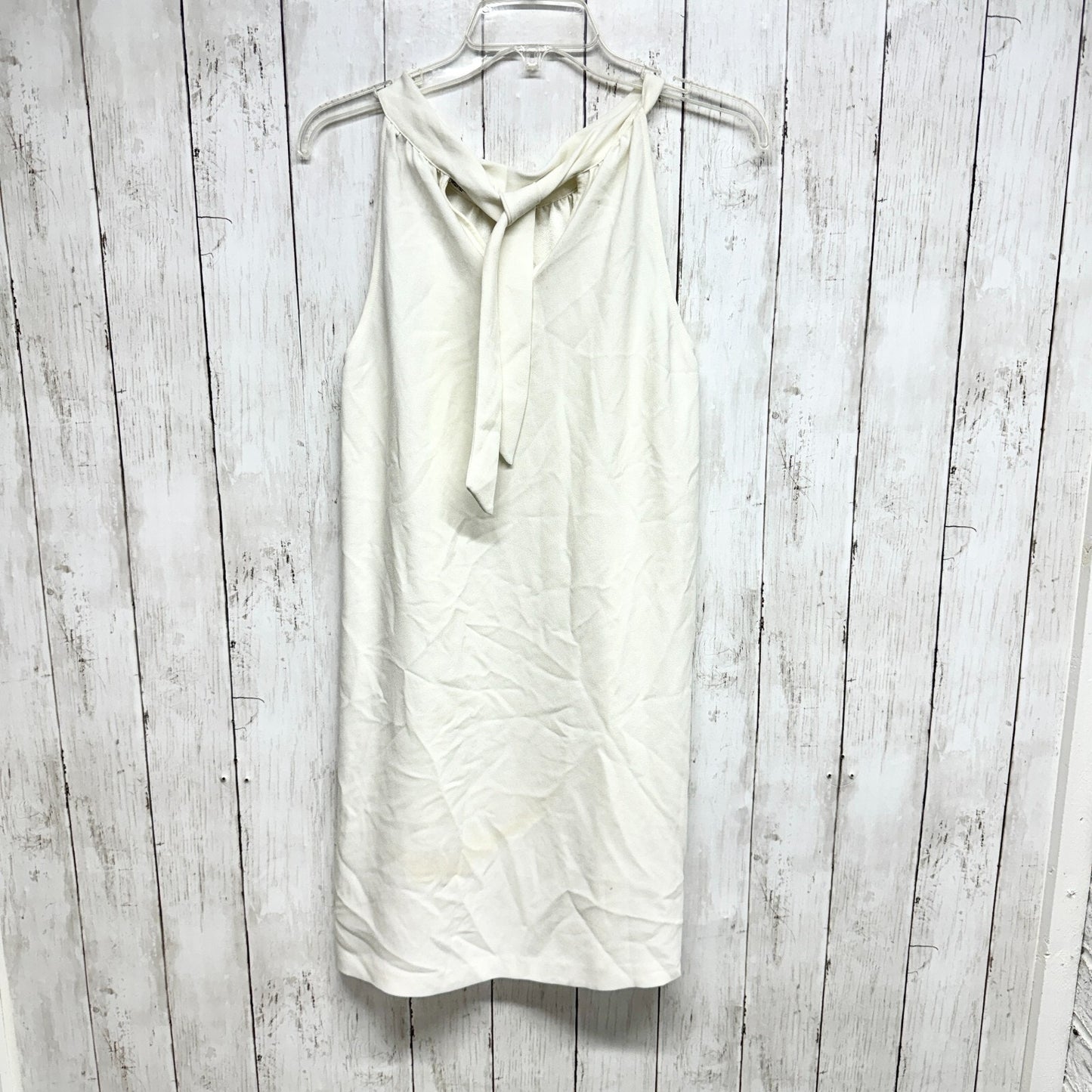 Joie Tank Top Women Size Small Haltered Neck Sleeveless White 100% Polyester