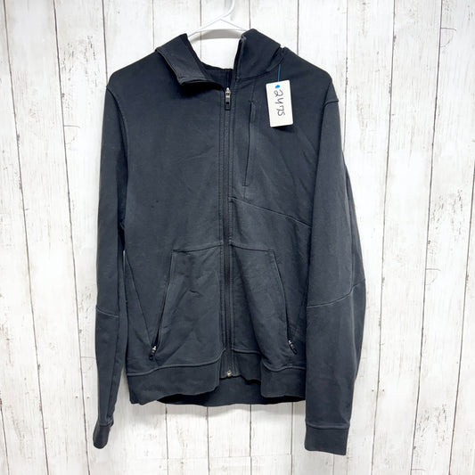 Lululemon Jacket Women 39" Chest Black Collared Full Zip Long Sleeve Athletic M