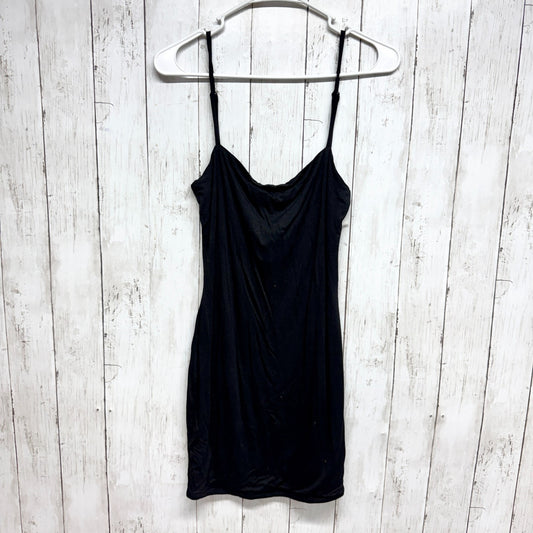 Tobi Dress Women Size Small Black Sleeveless Sheath Stretchy Adjustable Straps