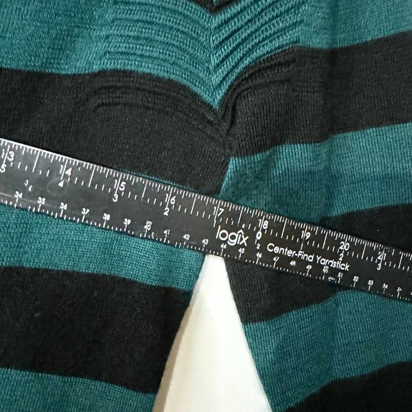 TAHARI Sweater Women Size L Black Asymmetrical Long Sleeve Wide Neck Wool