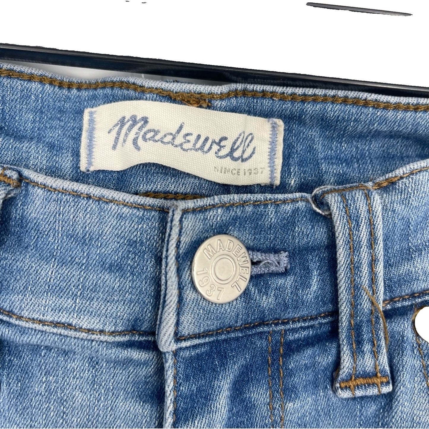 Madewell Skinny Skinny Heathfield Wash High Rise Jeans Size 28