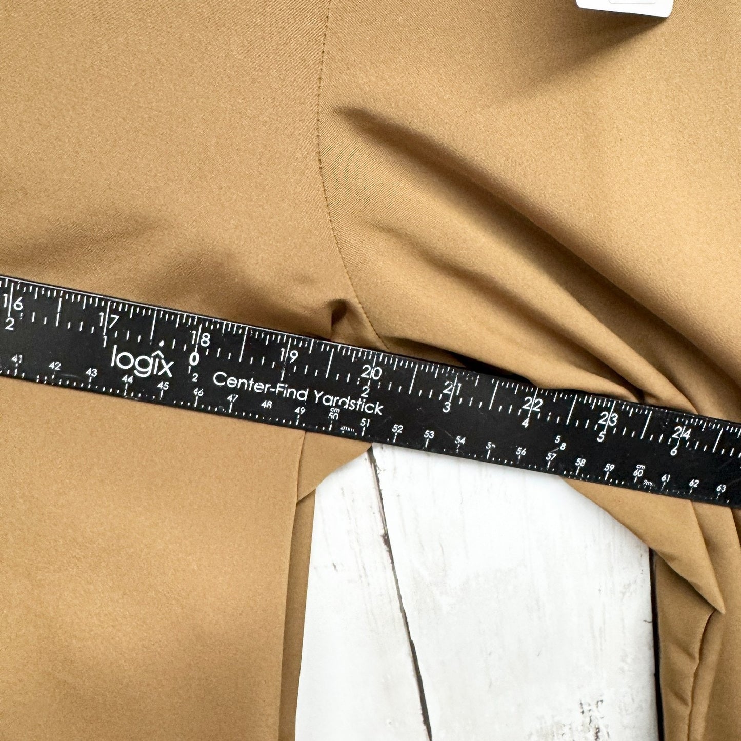 Kim Rogers Blouse Women Size Medium Brown Collared Long Sleeve Button Down Shirt