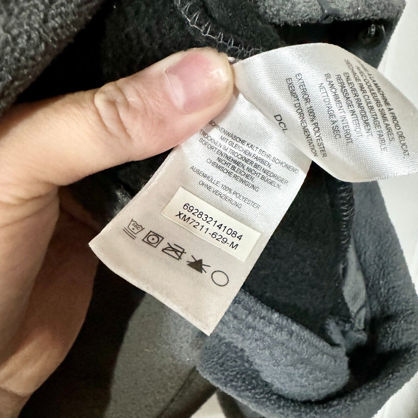 Columbia Jacket Omni-Heat Reflected Gray Mock Neck Full Zip Long Sleeve M