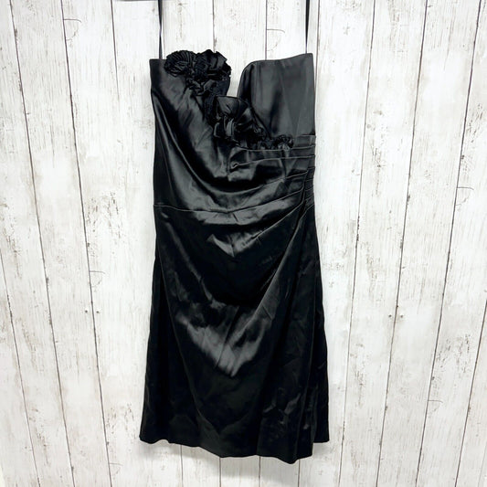 WHITE HOUSE BLACK MARKET Dress Women Sz 10 Strapless Mini Ruffled Evening Dress