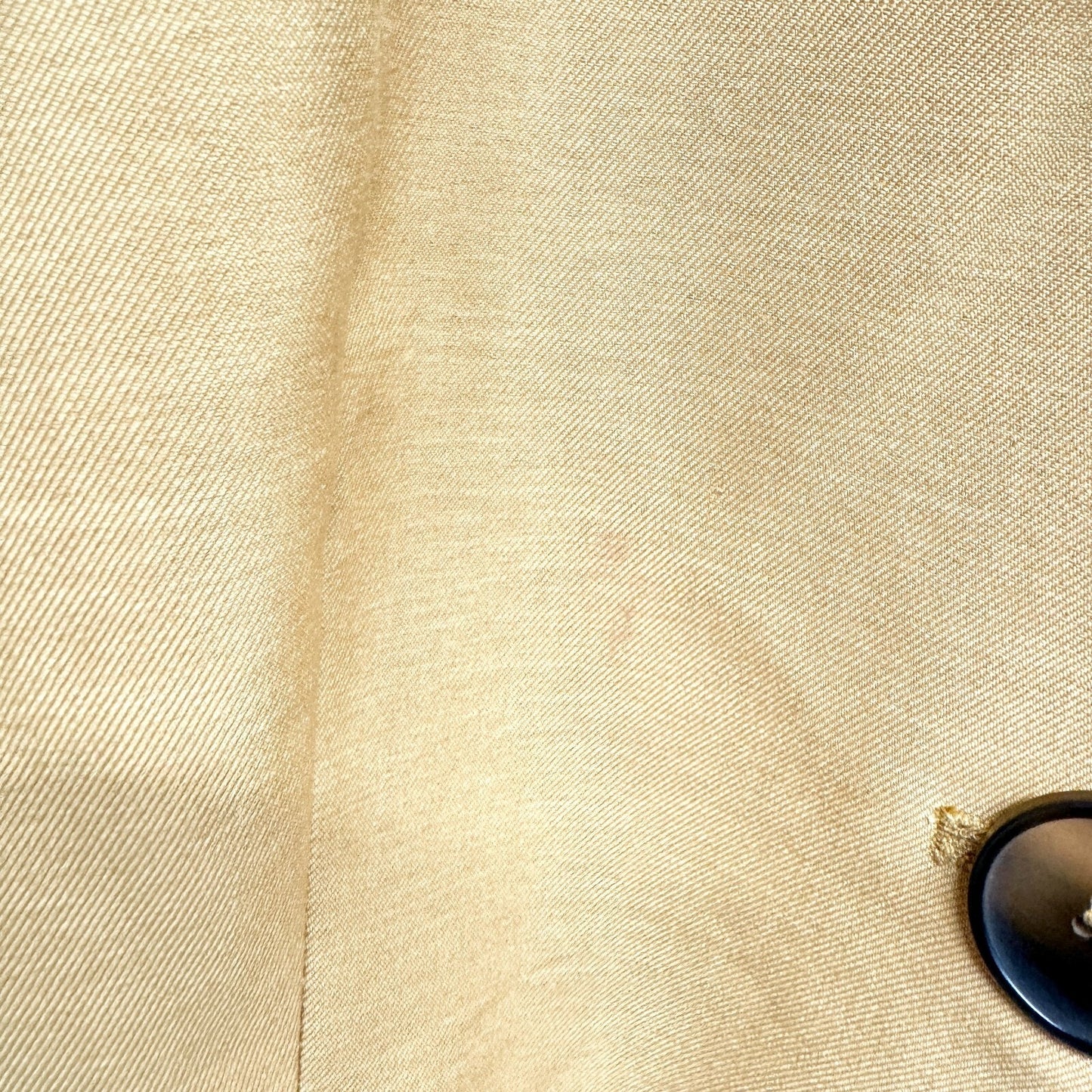 Le Suit Blazer Women's Size 8 Business Casual Monte Carlo Big Buttons Gold Leaf