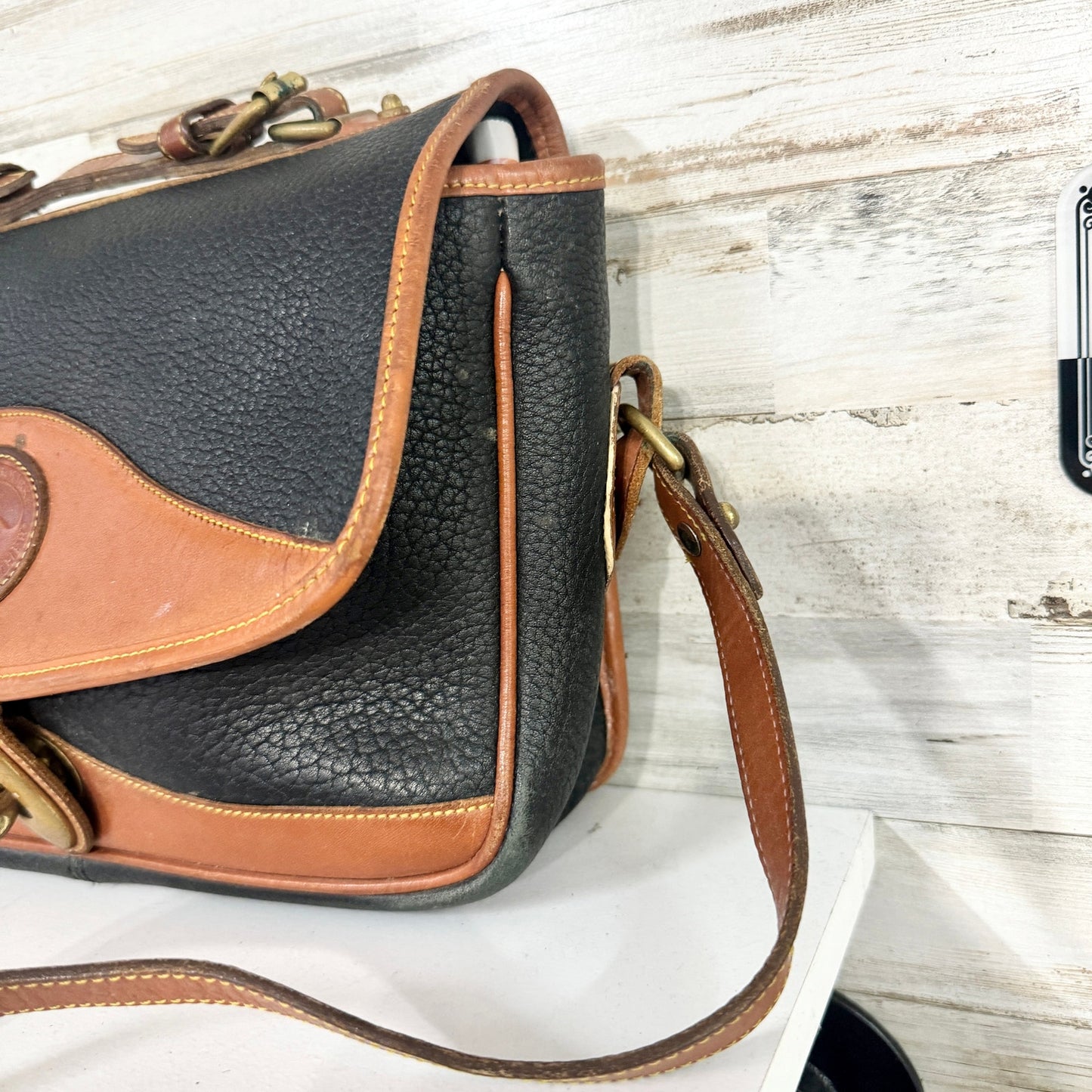 Vintage DOONEY & BOURKE Crossbody All Weather Pebbled Leather Crossbody Bag