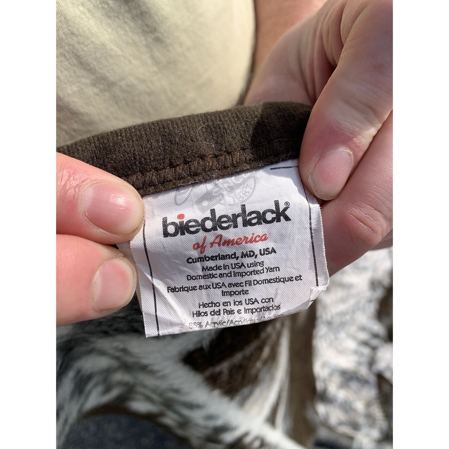 Vintage Biederlack Fleece Blanket Cheetah Tiger Reversable 80 x 54 Made in USA