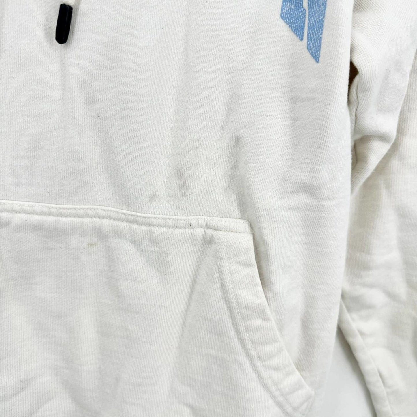 CHINATOWN MARKET Hoodie Mens Size Medium 100% Cotton White Graphic Logo Street
