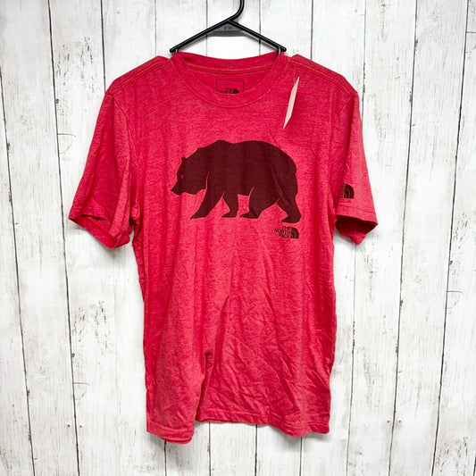 The North Face Top Men Size Small Red Graphic Short Sleeve Tee Shirt Casual