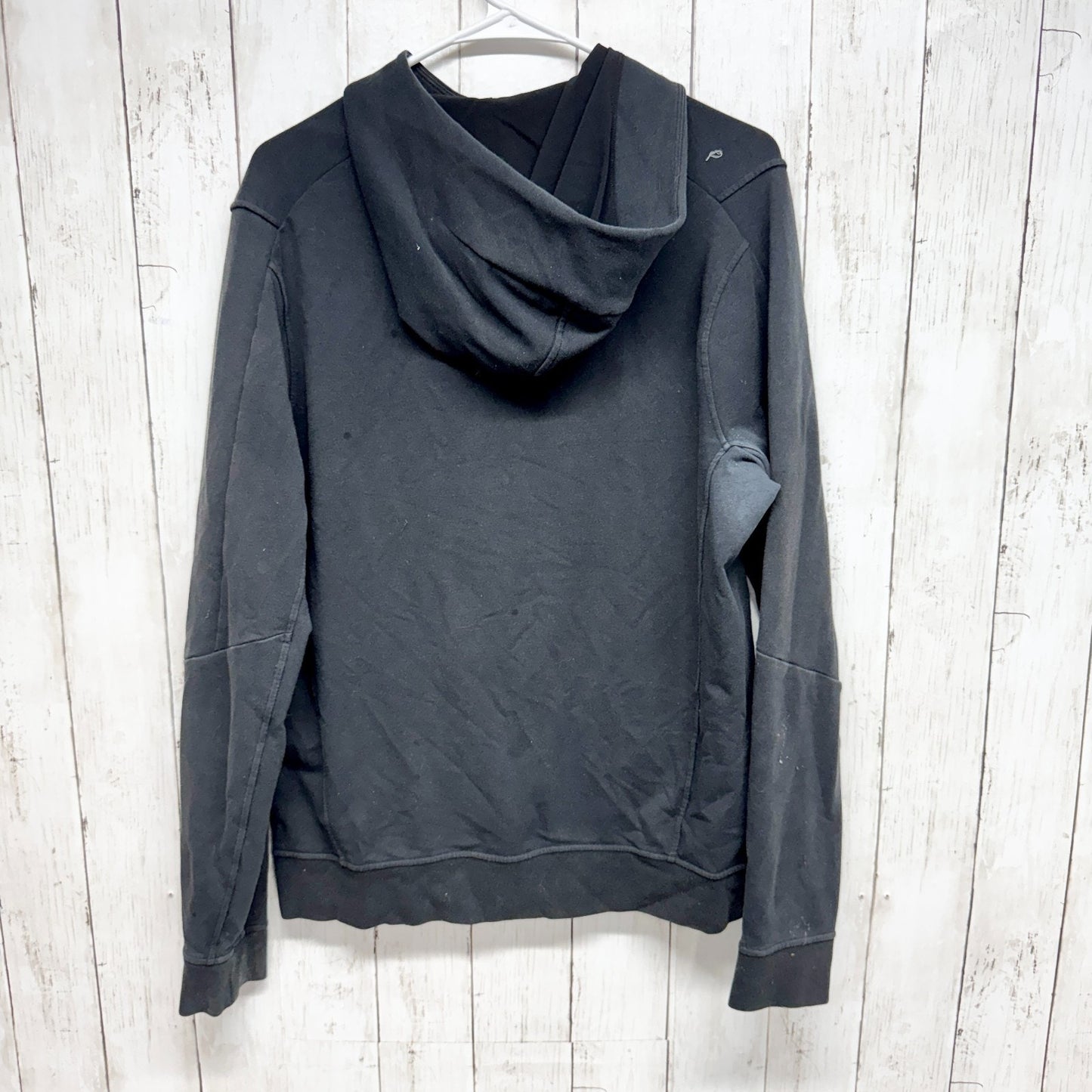 Lululemon Jacket Women 39" Chest Black Collared Full Zip Long Sleeve Athletic M
