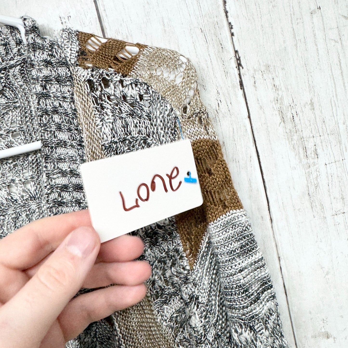 Absolutely Famous Sweater Women Size Small Knit Open Front Long Sleeve Cardigan