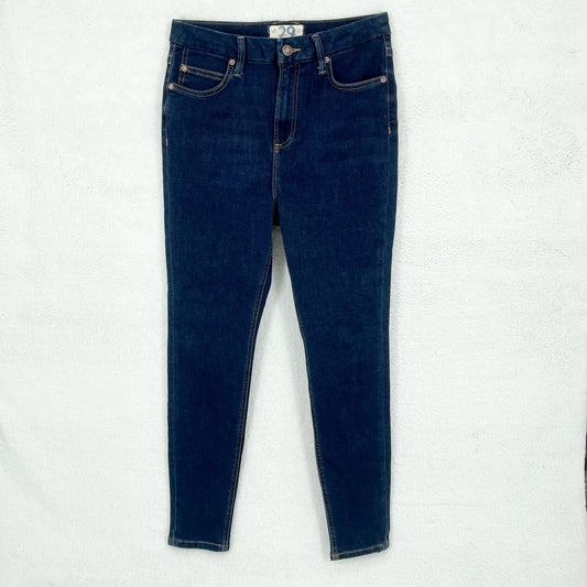 We The Free Women's Size 29 High Rise Skinny Blue Jeans