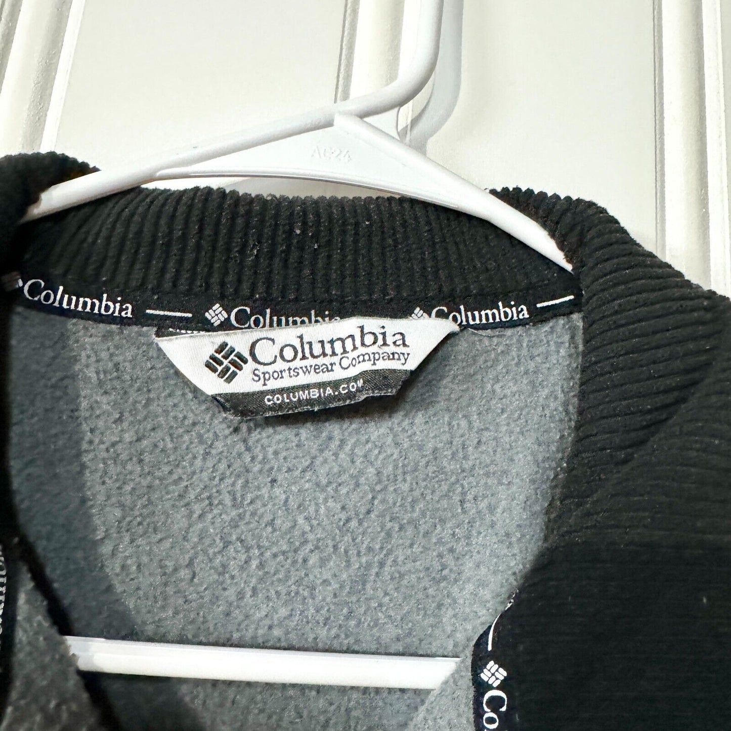 Columbia Jacket Omni-Heat Reflected Gray Mock Neck Full Zip Long Sleeve M