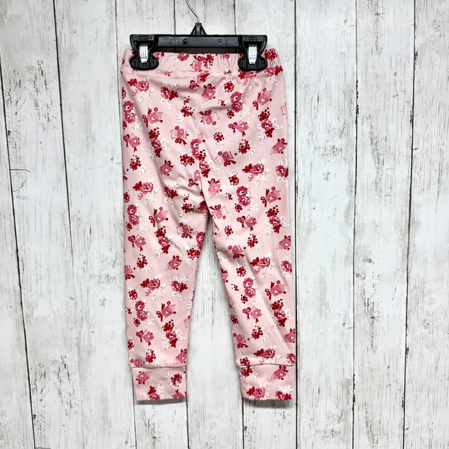 Hill House Pants Kids Size 2Y The Tiny PJ Pants Love Letters Valentine Pink NWOT