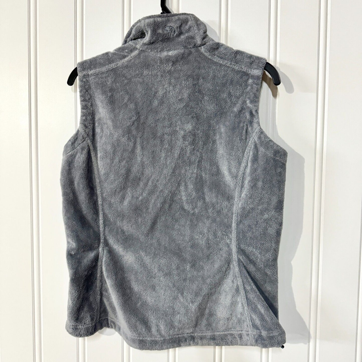 MOUNTAIN HARDWEAR Vest Women Size S/P Fleece Sleeveless Pocket Full Zip Collared