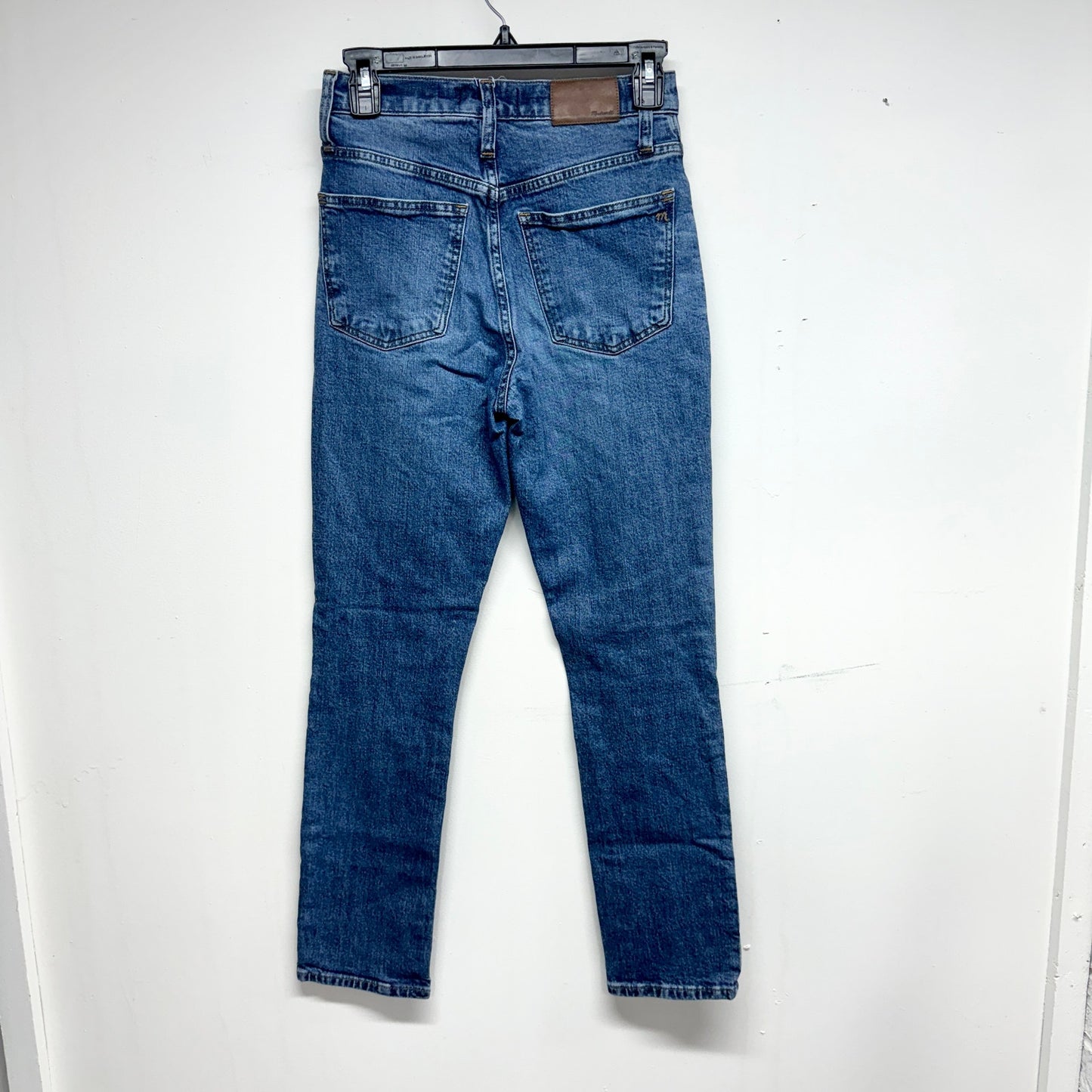 MADEWELL Women The High Rise Dark Washed Slim BoyJean Size 24