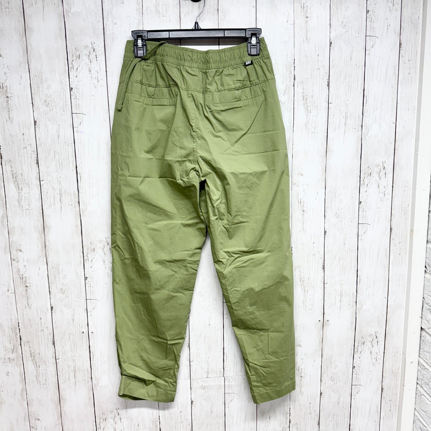 Nike Pants Men Size Small Green Unlined Pull On Jogger Elastic Waist Athletic