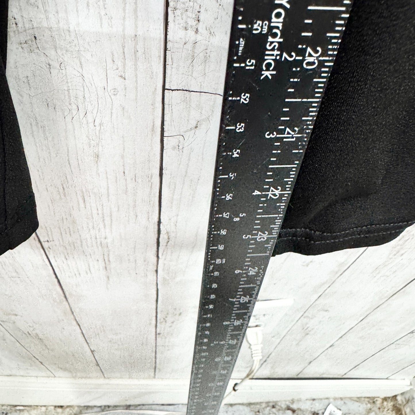 Anthropologie Pants Women Size Small Black Wide Leg Pull On Trousers Pockets