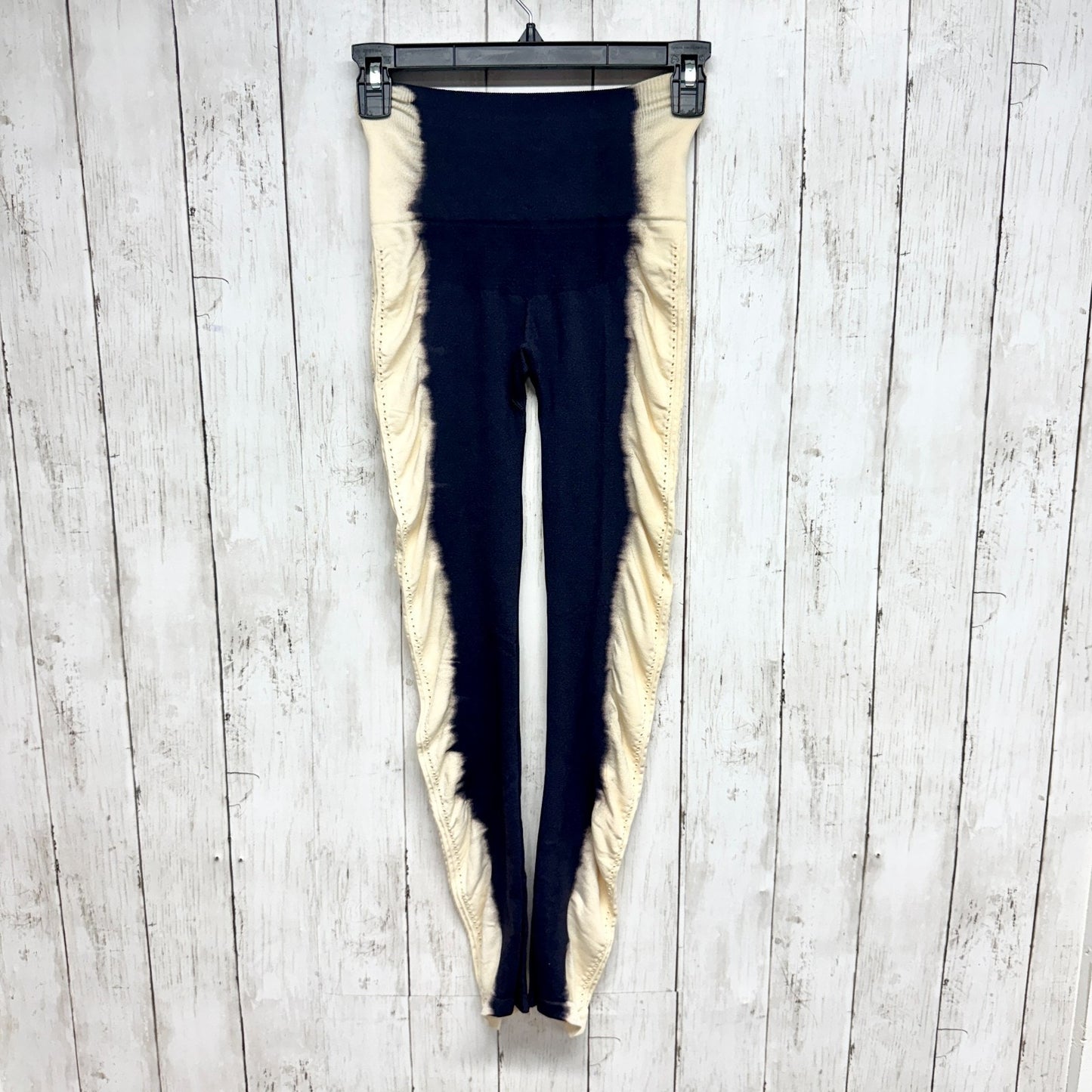 Free People Movement Pant Women Size XS/Small Colorblock Tie Dye Ruched Leggings