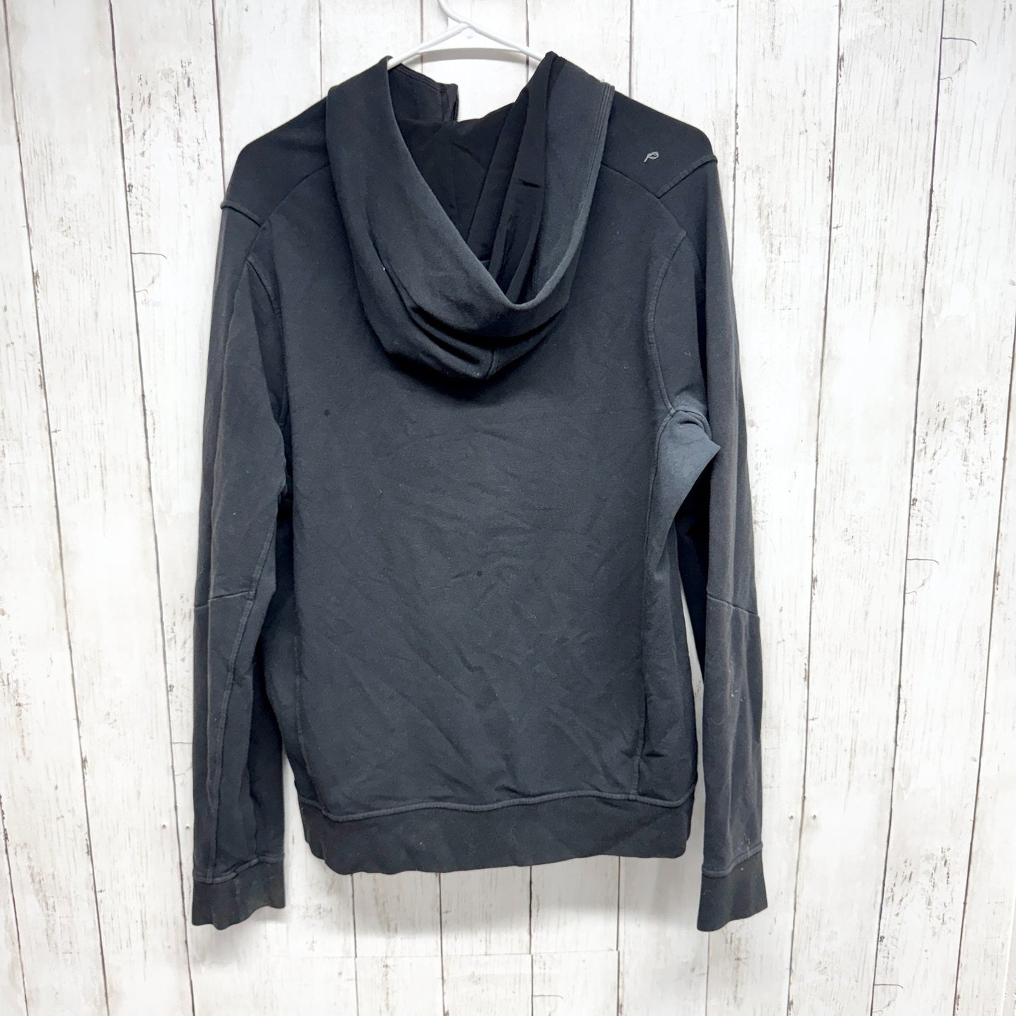 Lululemon Jacket Women 39" Chest Black Collared Full Zip Long Sleeve Athletic M