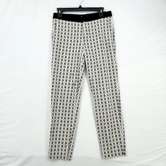 Zara Medallion High Waisted Double Pocket Dress Pant Size Small