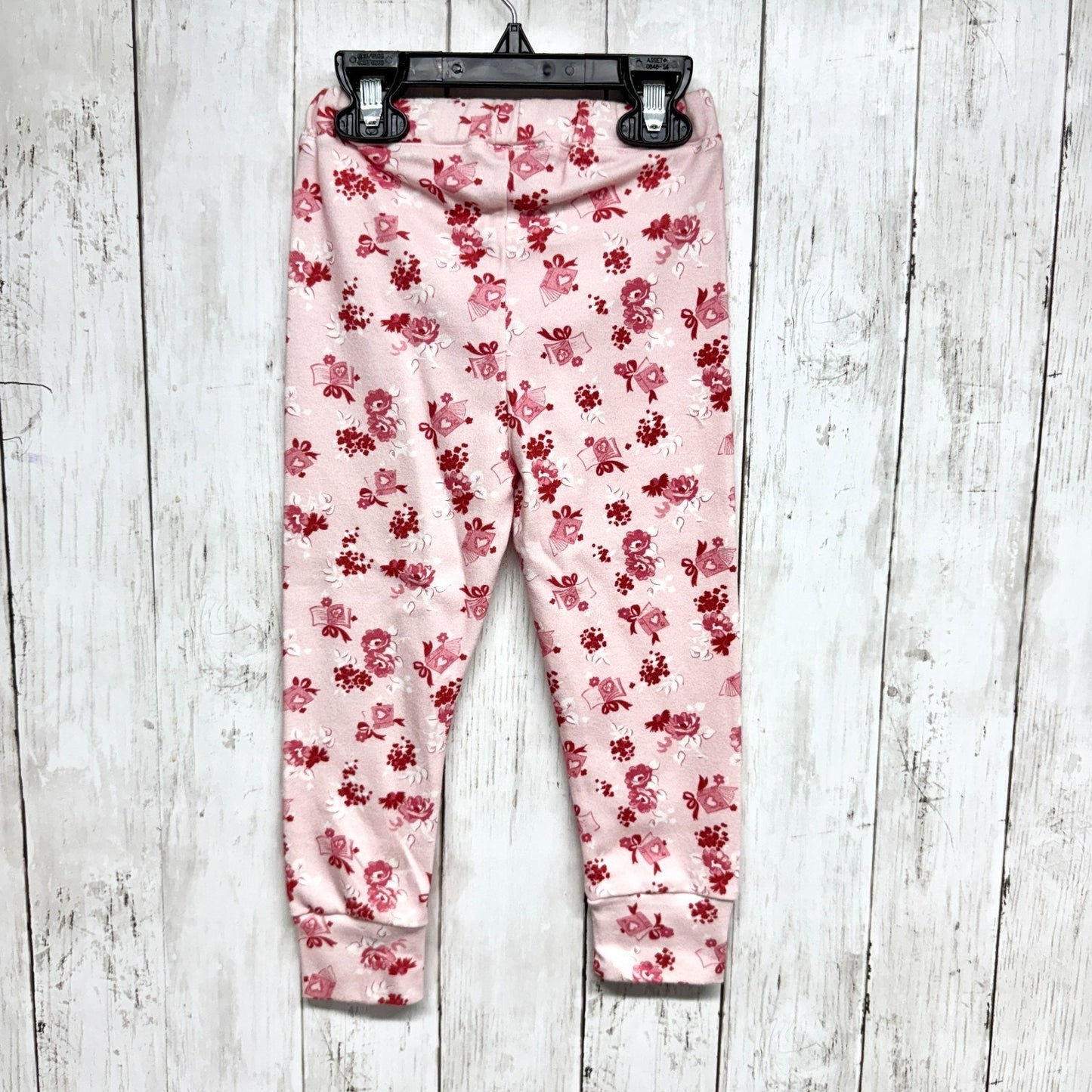 Hill House Pants Kids Size 2Y The Tiny PJ Pants Love Letters Valentine Pink NWOT
