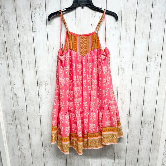 FLYING TOMATO Dress Women Size M Next Thing You Know Mini Reto Neon Summer Strap