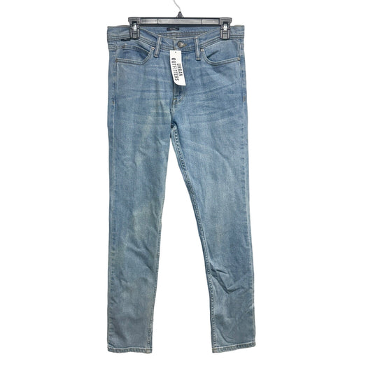 URBAN OUTFITTERS Men Vintage Denim Light Washed Skinny Jeans Size 31 X 32 NWT
