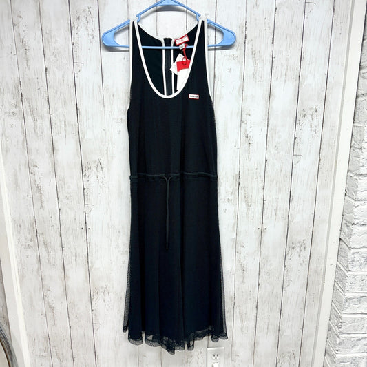 Hunter for Target Dress M Mesh A-Line Black Lace Racerback First Collection NWT