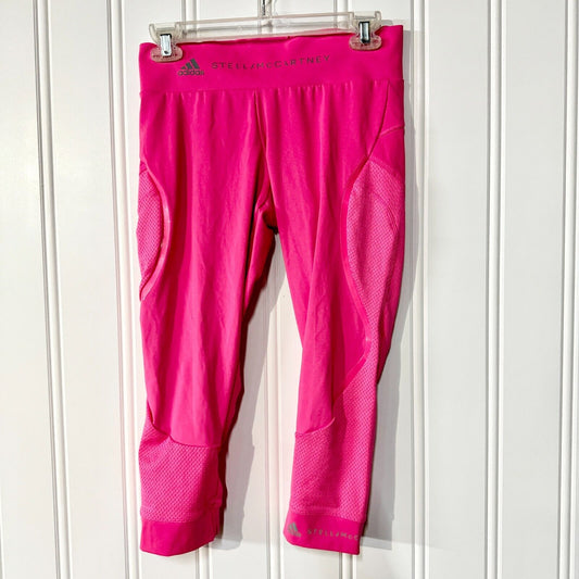 ADIDAS BY STELLA MCCARTHY Women Size S PinkPerformance Essentials 3/4 Tights