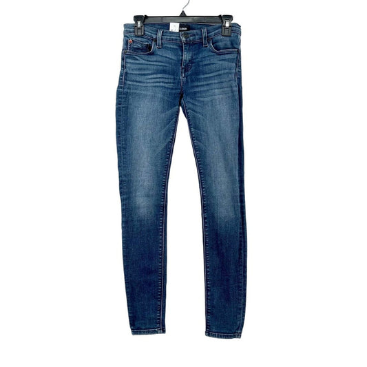 Hudson Women Krista Super Skinny Dark Wash Skinny Ankle Jeans Low Rise Size 26