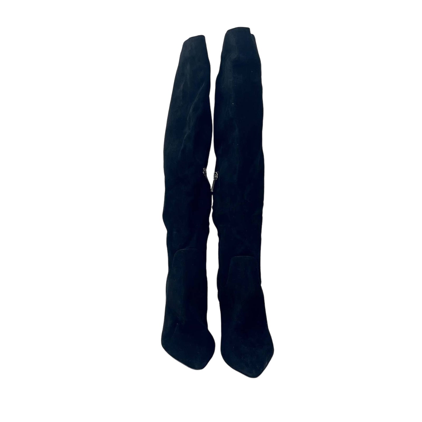 Sam Edelman Women's Sulema Knee High Black Business Suede Boots Size 5.5